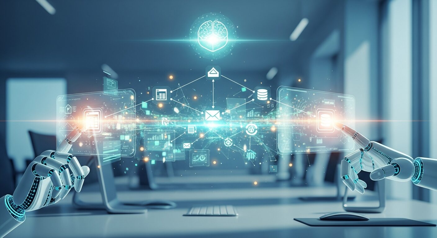 Featured image for article on: Beyond Integrators: Must-Have No-Code Tools for Internal Workflow Automation